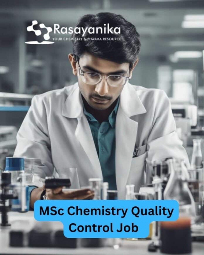 Henkel MSc Chemistry Quality Job - Candidates Apply Online
