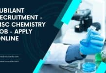 Jubilant Recruitment - MSc Chemistry Job - Apply Online