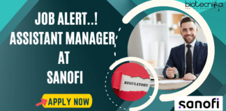 Assistant Manager at Sanofi