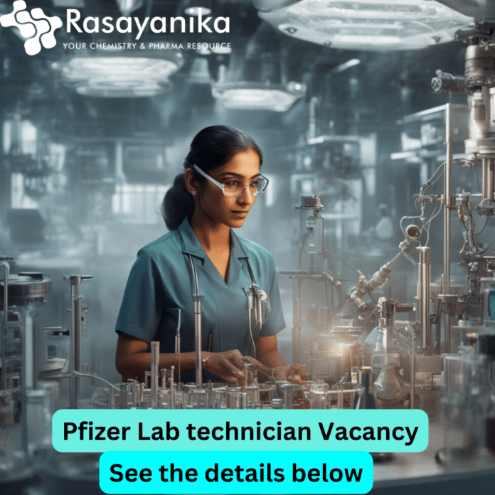 BSc Chemistry Lab technician