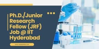 Ph.D./Junior Research Fellow (JRF) Job @ IIT Hyderabad