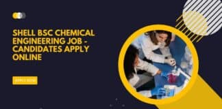 Shell BSc Chemical Engineering Job - Candidates Apply Online