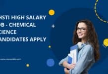 THSTI High Salary Job - Chemical Science Candidates Apply