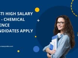 THSTI High Salary Job - Chemical Science Candidates Apply