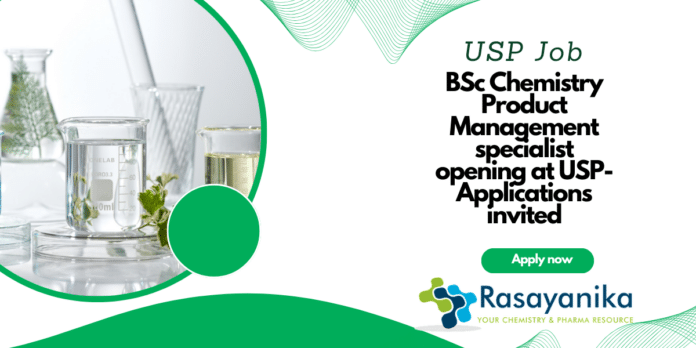 Latest BSc Chemistry Job