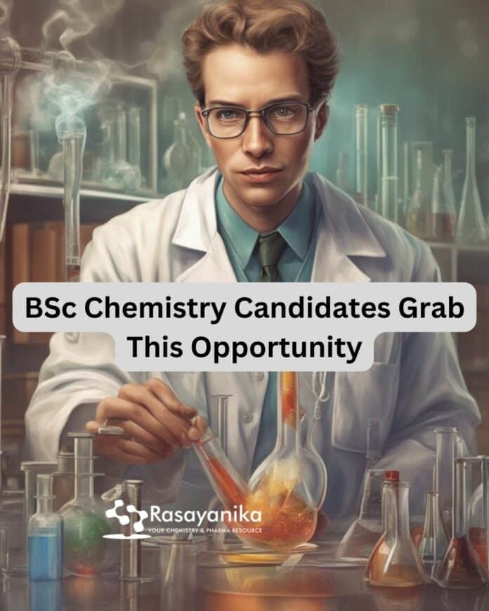 USP BSc Chemistry Specialist Job Opening - Apply Online