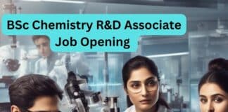 Unilever BSc Chemistry R&D Associate Job Opening - Apply Online