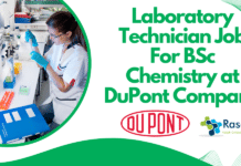 Laboratory Technician Job For BSc Chemistry at DuPont Company