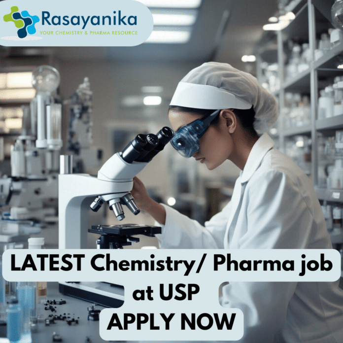 Role of Scientist IV at USP