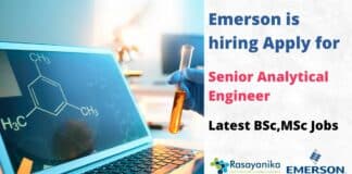 Senior Analytical Engineer at Emerson