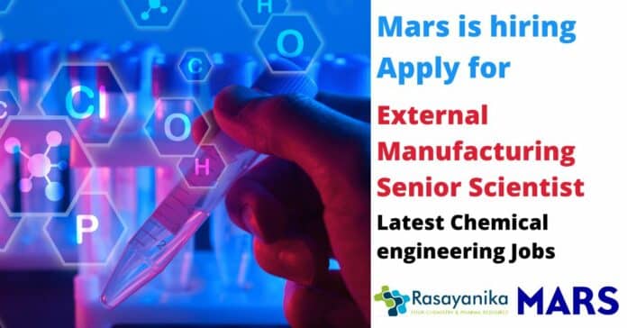 External Manufacturing Senior Scientist