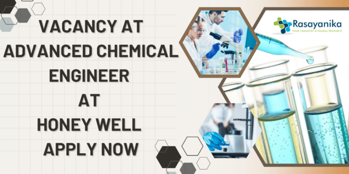 Chemical Engineer at Honey well