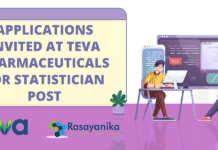 Applications Invited At Teva Pharmaceuticals for Statistician Post