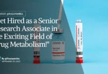 "Get Hired as a Senior Research Associate in the Exciting Field of Drug Metabolism!"