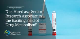 "Get Hired as a Senior Research Associate in the Exciting Field of Drug Metabolism!"