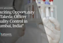 Takeda QC Chemistry Job - Apply Online