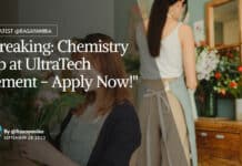 "Breaking: Chemistry Job at UltraTech Cement - Apply Now!"