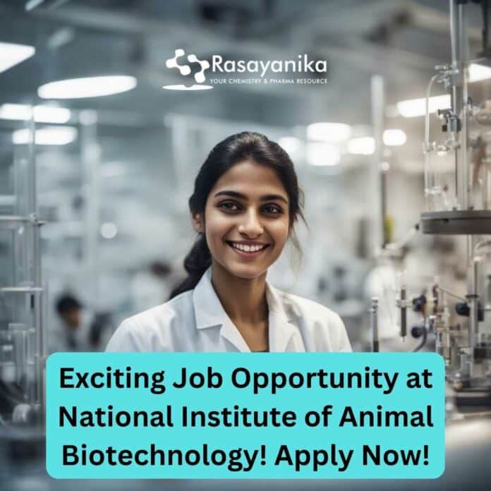 NIAB Pharma Project Job - Apply Online