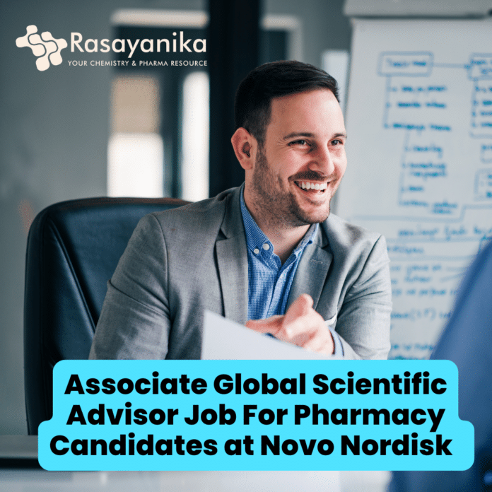 Novo Nordisk is Hiring Pharmacy Candidates as Scientific Advisor
