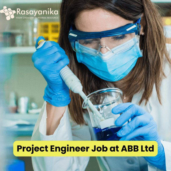 B Tech Chemical Engineer Job at ABB Ltd - Apply Online