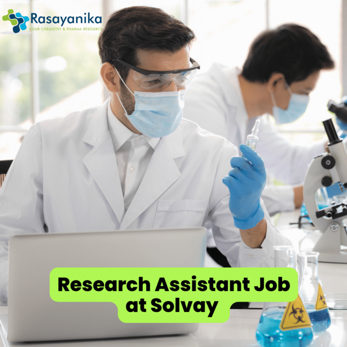 MSc Chemistry Job at Solvay