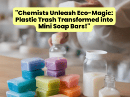 Chemists Unleash Eco-Magic: Turn Plastic Trash into Soap Bars