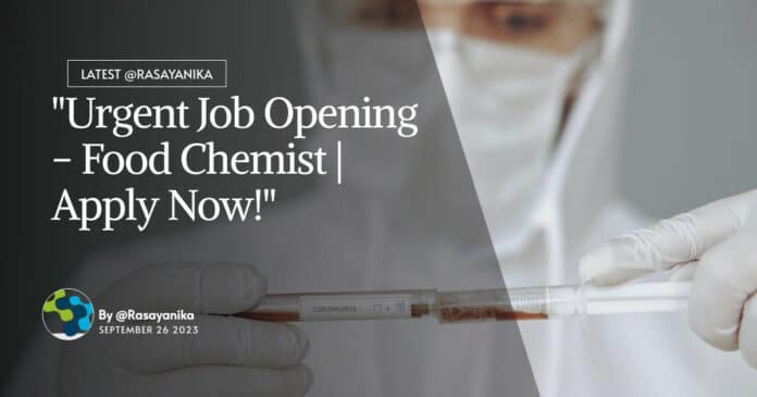 Bureau Veritas India Food Chemist Job - Attend Walk-In