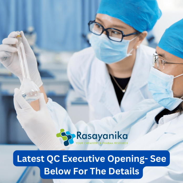 MSc Quality Control Job