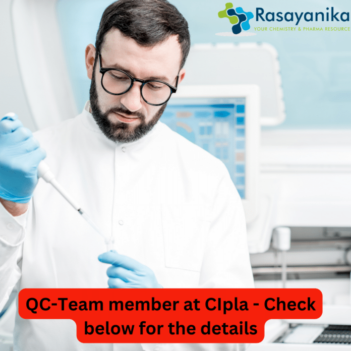 Latest B Pharm Job