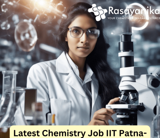 Latest Chemistry Job at IIT Patna