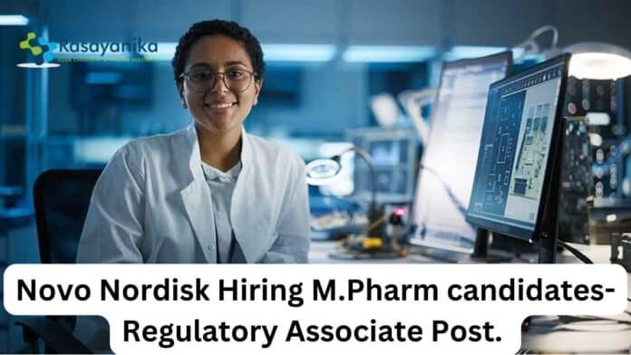 Novo Nordisk Hiring M.Pharm