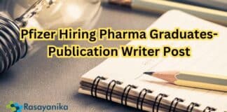 Pfizer Hiring Pharma Candidates