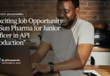 "Exciting Job Opportunity at Sun Pharma for Junior Officer in API Production"