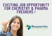 Syngene Recruiting Chemistry/Pharma Freshers - R&D Job