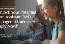 "Unlock Your Potential as an Assistant R&D Manager at Unilever - Apply Now!"