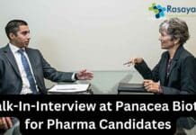 Walk-in-Interview for Pharma