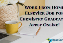 WFH Chemistry Jobs at Elsevier - Apply Online!