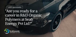 "Are you ready for a career in R&D Organic Polymers at Sea6 Energy Pvt Ltd?"