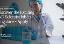 "Discover the Exciting R&D Scientist Job in Bangalore - Apply Now!"