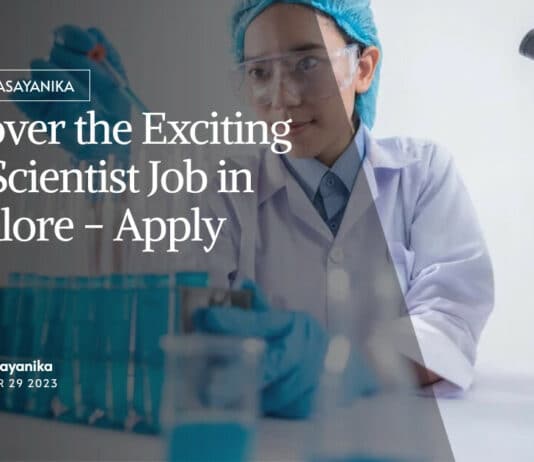 "Discover the Exciting R&D Scientist Job in Bangalore - Apply Now!"