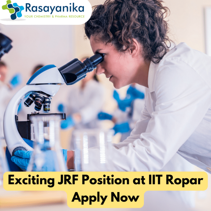 Exciting JRF Position