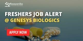 Pharma Freshers Job in Formulation