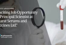 "Exciting Job Opportunity as Principal Scientist at Bharat Serums and Vaccines Ltd."