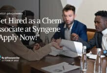 Syngene MSc Chem Associate Recruitment - Apply Online Now!