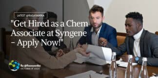 Syngene MSc Chem Associate Recruitment - Apply Online Now!