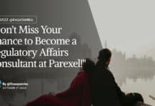 "Don't Miss Your Chance to Become a Regulatory Affairs Consultant at Parexel!"