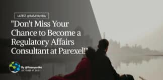 "Don't Miss Your Chance to Become a Regulatory Affairs Consultant at Parexel!"