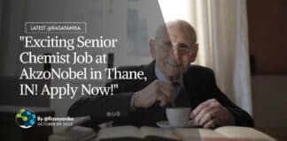 "Exciting Senior Chemist Job at AkzoNobel in Thane, IN! Apply Now!"