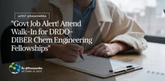 "Govt Job Alert! Attend Walk-In for DRDO-DIBER Chem Engineering Fellowships"