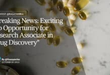 "Breaking News: Exciting Job Opportunity for Research Associate in Drug Discovery"